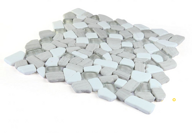 PEBBLE LOFT MOSAIC 12" X 12" - 4
