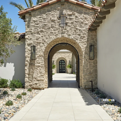 FUTURA BEIGE ANTI-SLIP PORCELAIN PAVERS 2CM 24" X 24" - 2