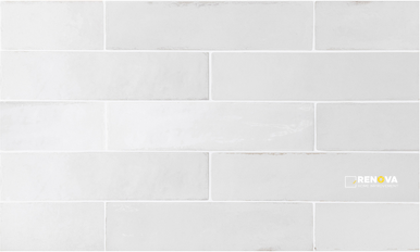 EQUIPE TRIBECA GYPSUM WHITE 2-1/2X10 FIELD GLOSS - 2