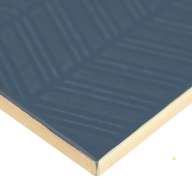 URBANO NAVY 4X12 GLOSSY MIX ( 9.69 SF PER BOX ) - 4