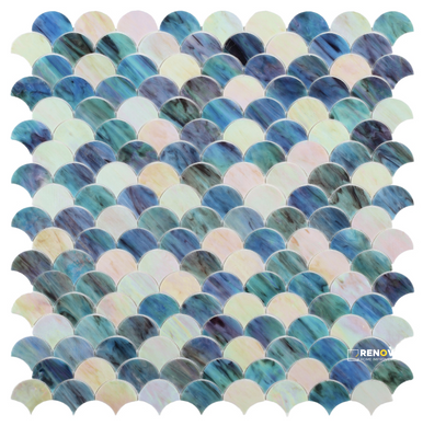 NEWPORT SCALE SKY MOSAIC 9.5" X 9.75" - 4