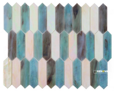 NEWPORT ARROW SKY MOSAIC 10.25" X 12.5"