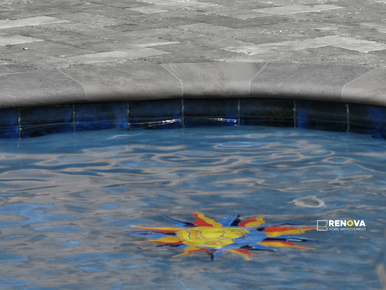 ARTERRA ARGENTO TRAVERTINO 13X24 POOL COPING - 2