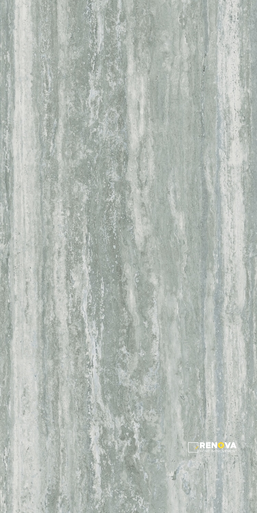 I-TRAVERTINI GREY GLOSSY 16" X 32" - 2