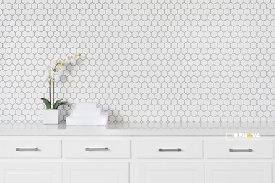 LE CAFE MATTE HEXAGON MOSAIC 2" X 2" - 9