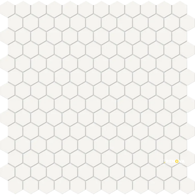 S-SERIES MATTE MESH HEXAGON MOSAIC GROUP 1 1" X 1" - 2