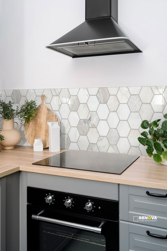 ARABESCATO VENATO WHITE 5" HEXAGON HONED MOSAIC - SMOT-ARAVEN-5HEXH - 4