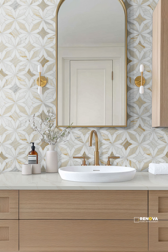 ATHENA GOLD ESTRELLA POLISHED MOSAIC - 2