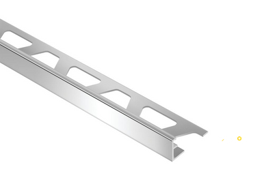 KERDI SCHLUTER SCHIENE A100ACG POLISHED CHROME "L" SHAPED EDGE TRIM 3/8" - ARIA100ACG