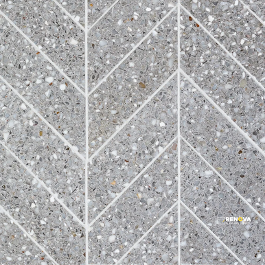 CHAPTER 5 - MODERN MIXER CHEVRON MOSAIC 8.375" X 16.125" - FLOJEF655 - 2