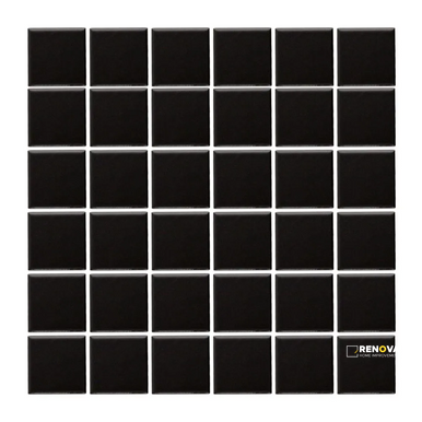 CHAPTER ES - ESSENTIALS BLACK MATTE SQUARE MOSAIC 2" - 4