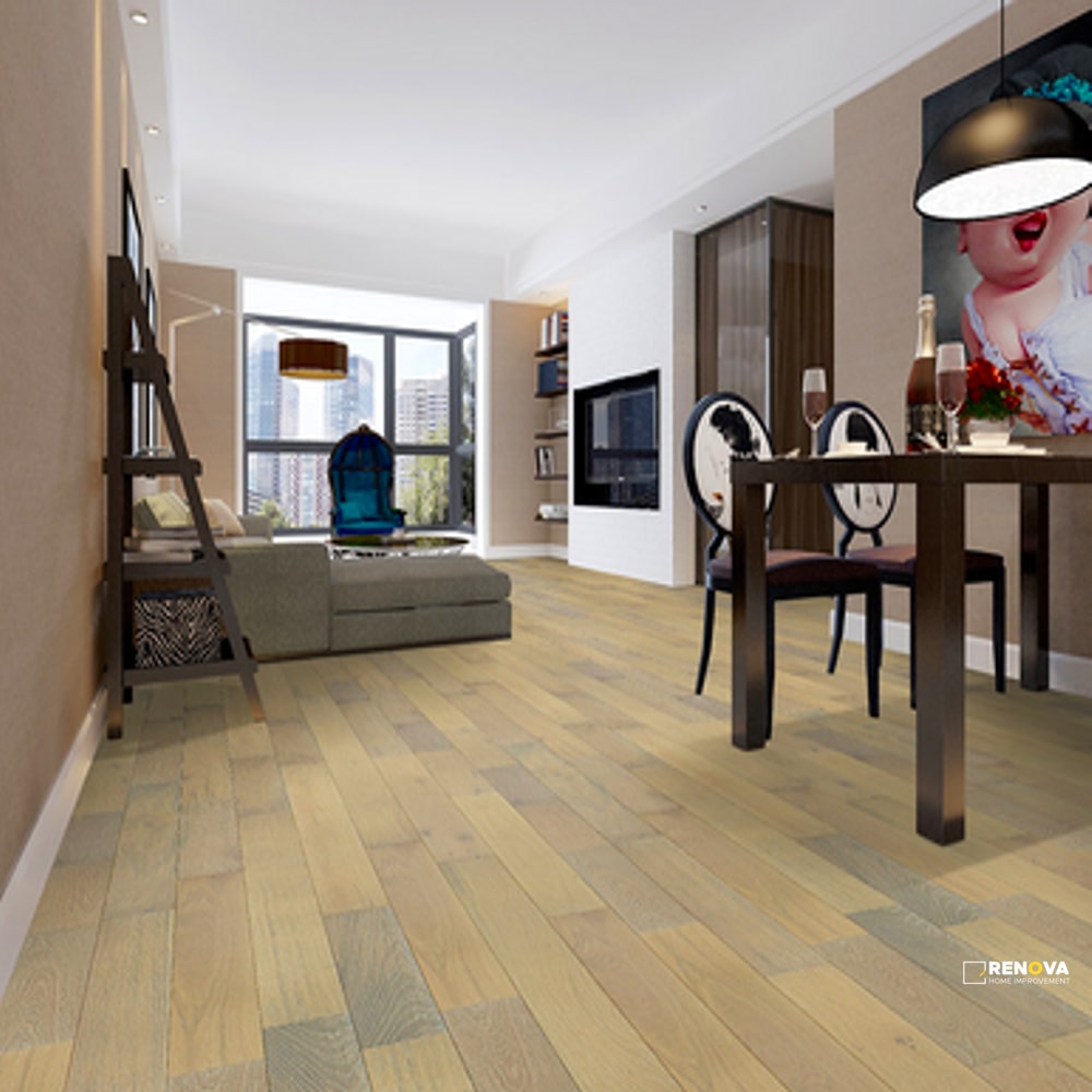 OAK WIRE BRUSHED 5" - ENGINEERED - CRESTWOOD - 6
