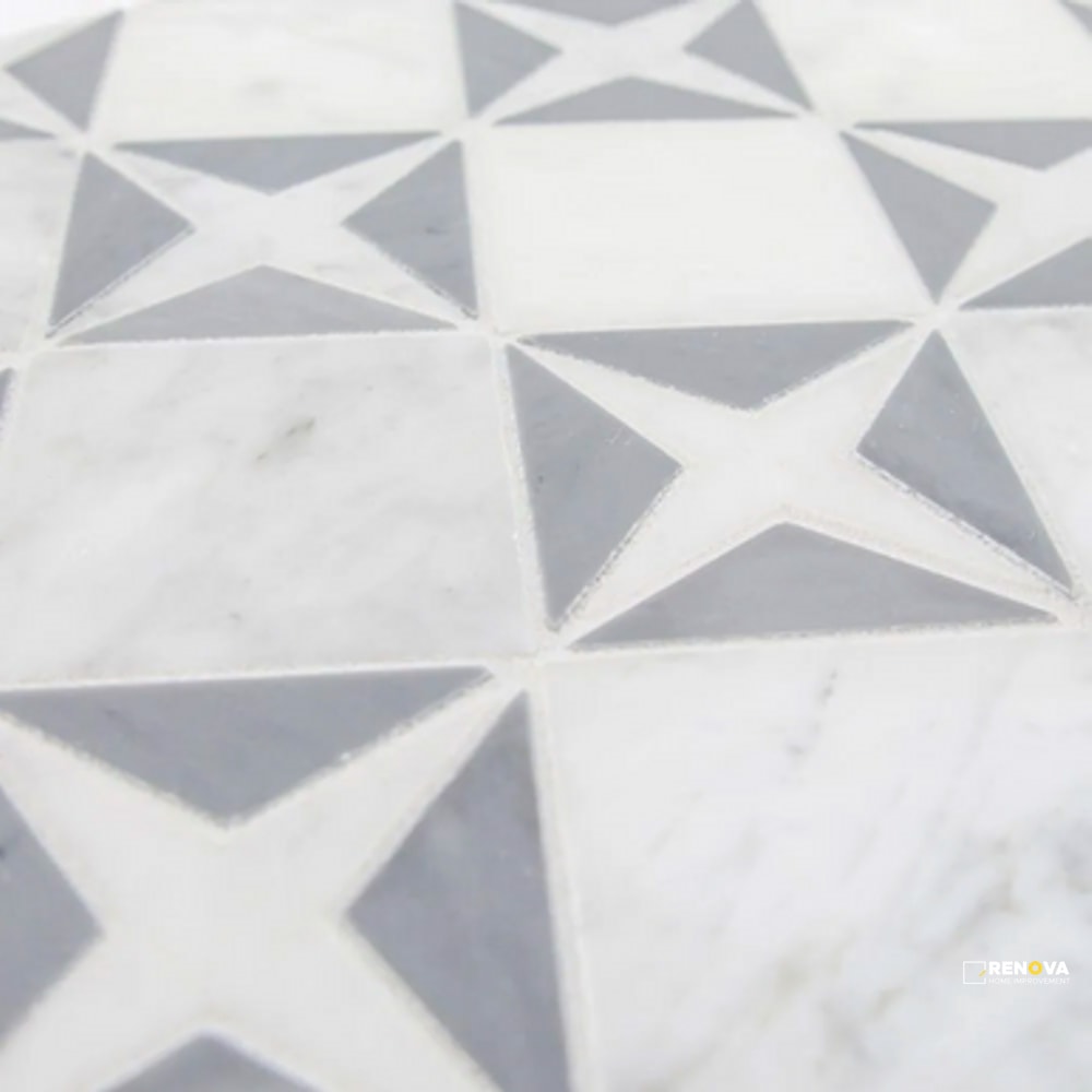 CHAPTER ES - ESSENTIALS STARLET POLISHED MOSAIC 9" X 9" - 2