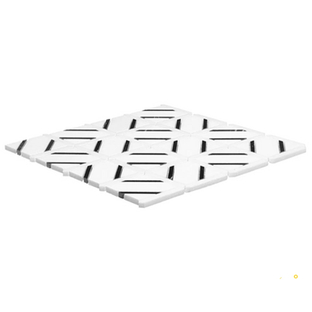 AVANT NERO MARQUINA MOSAIC 12.875" X 12.875" - SA72084 - SA72084 - 4