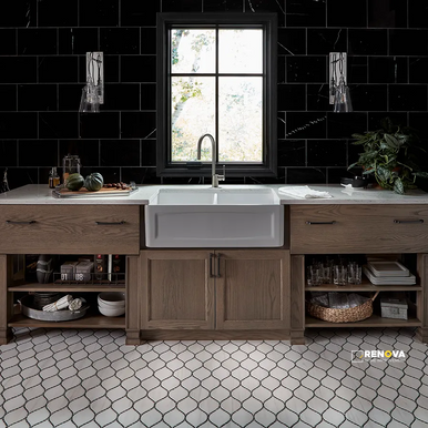 CHAPTER 18 - ROTUNDA NERO MARQUINA FIELD TILE 8" X 12"