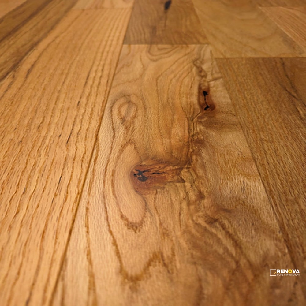 RED OAK WIRE BRUSHED 4-3/4" - SOLID - CRESTWOOD - 2