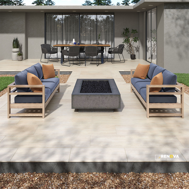 ARTERRA PAVER CALDERA BLANCA 16X47 RECTIFIED ( 10.444 SF PER BOX ) - 3