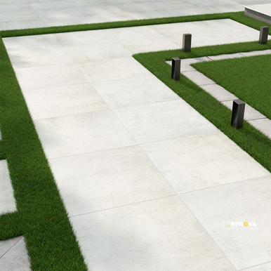 ARTERRA PAVER BETON BLANCO 24X24X2CM ( 8 SF PER BOX ) - 6