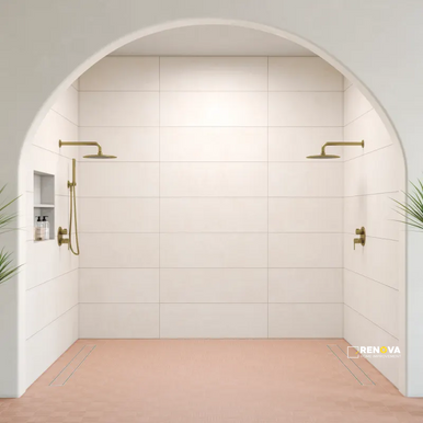 DONNA MATTE FLAT FIELD TILE 13" X 40" - 2