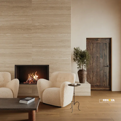 SENSI ROMA SATIN WAVE DECO 24" X 48" - 4