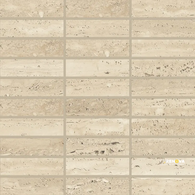 SENSI ROMA SATIN STRAIGHT SET MOSAIC 1" X 4"