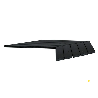 CHAPTER 18 - ROTUNDA NERO MARQUINA 2" X 10" CHEVRON MOSAIC ON 10-1/2" X 14-1/4" - FLOJEF516 - 4