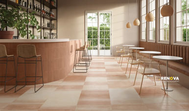 SAHARA MATTE PRESSED FIELD TILE 3" X 12" - 4
