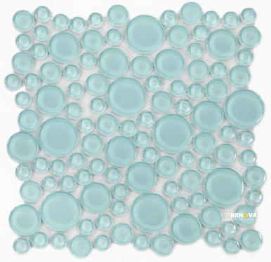LADY MINT MOSAIC 10.75" X 10.75"
