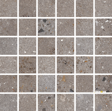 PORTOBELLO LAB CLAY 2X2 MOSAIC NATURAL 1 SF/SHT