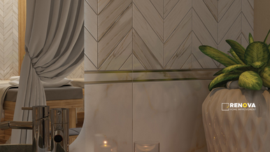 ALUSTRA HDP MATTE CHEVRON MOSAIC 2" X 6" - M2X6CHEV - FLOTIL1614 - 3