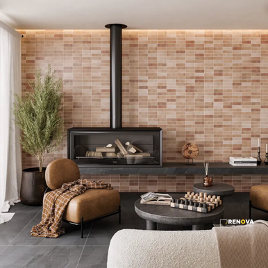 CELINE MATTE FIELD TILE 2" X 6" - BEDTIL5886 - 4