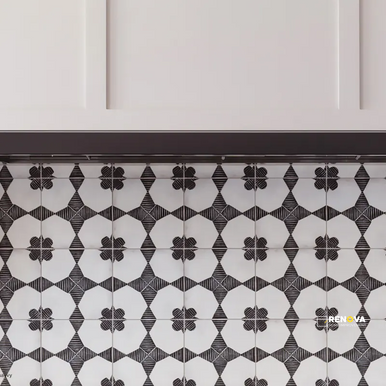 ENCHANTE MATTE FIELD TILE 8" X 8" - 5