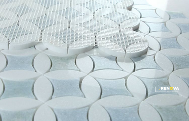 EMBRACE CRYSTAL OCEAN MOSAIC 11.75" X 11.75" - 2