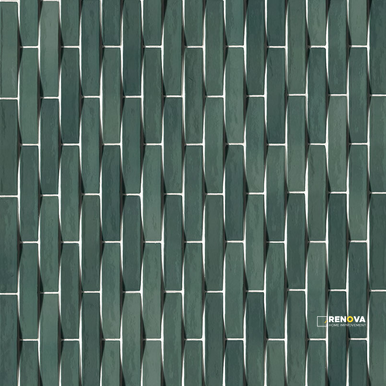 CONVEX OLIVE 2X10 GLOSSY ( 5.4 SF PER BOX ) - 5