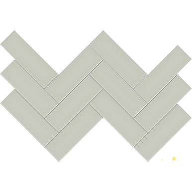 S-SERIES GLOSSY MESH HERRINGBONE MOSAIC 2" X 6" - 2