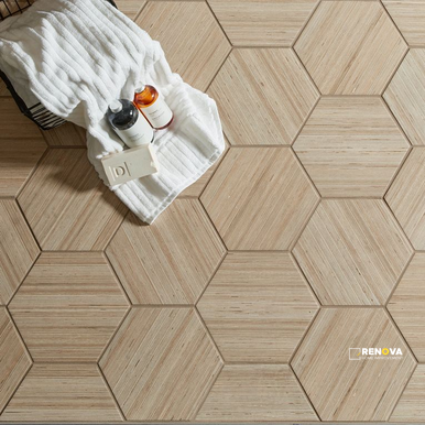 SHIBUSA PRESSED HEXAGON 9" X 11"
