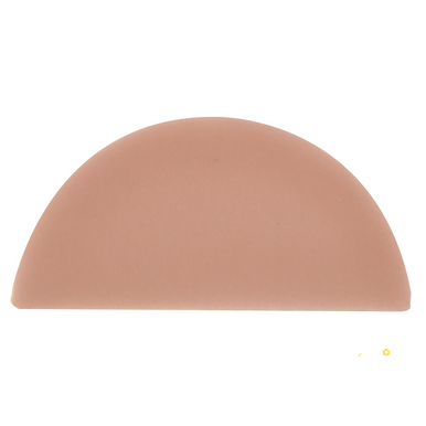 CROSSVILLE CURSIVE ROSE GOLD 2X4 DEMILUNE GLOSS - 2