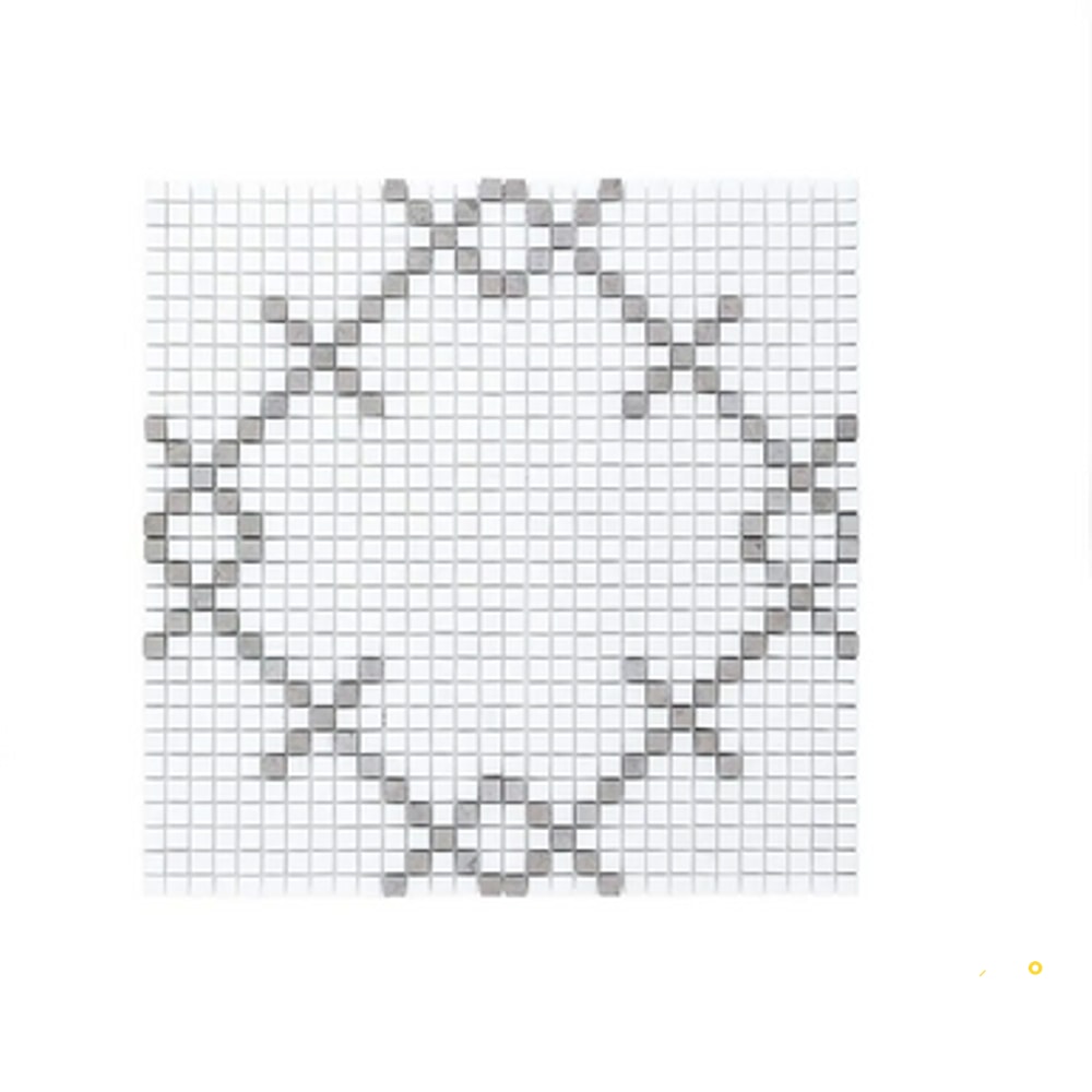 AUGUSTA TUNISIAN GREY MOSAIC 12.625" X 12.625" - SA18167 - SA18167 - 2