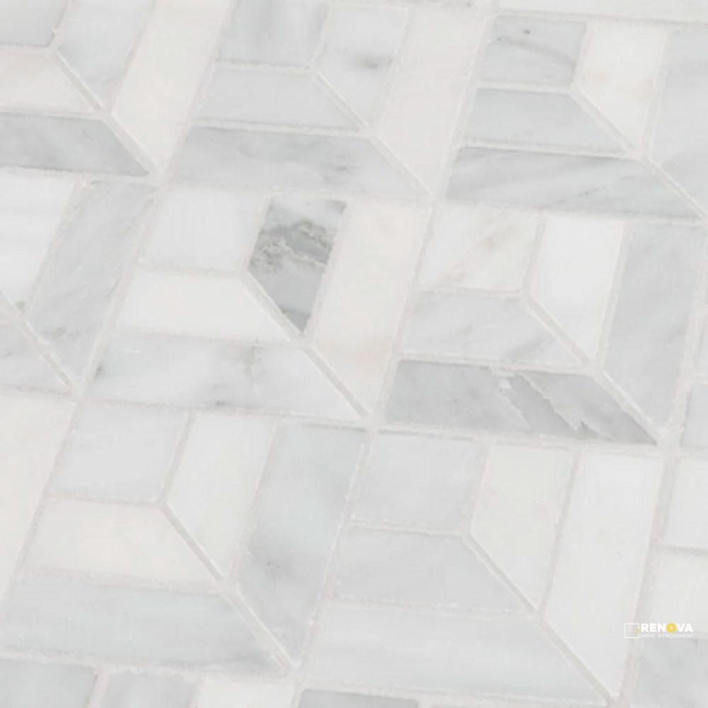 CHAPTER 15 - STATUARIO WATERFALL NOUVEAU MOSAIC - 2