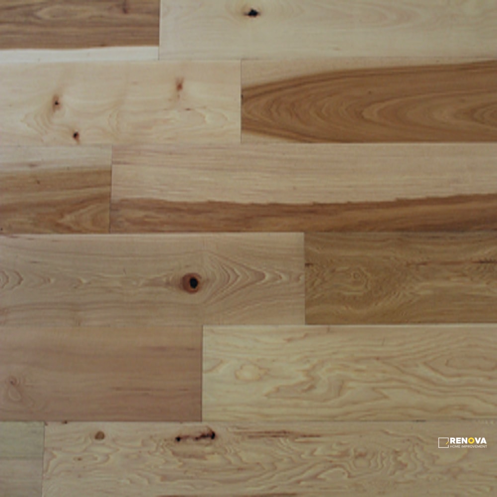 HICKORY WIRE BRUSHED 5" - SOLID - CRESTWOOD - 2