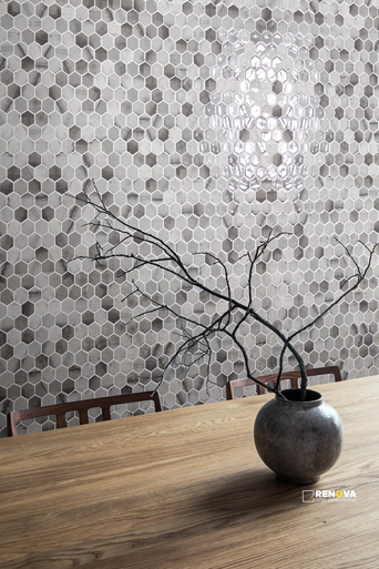 ONIX HEX XL MOSAIC 2" X 2" - 3