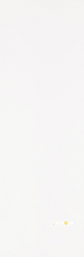 WHITE POLISHED CERAMIC WALL 12" X 36" - 2