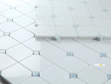 CLIPPED CRYSTAL OCEAN MOSAIC 11.75" X 11.75" - 2