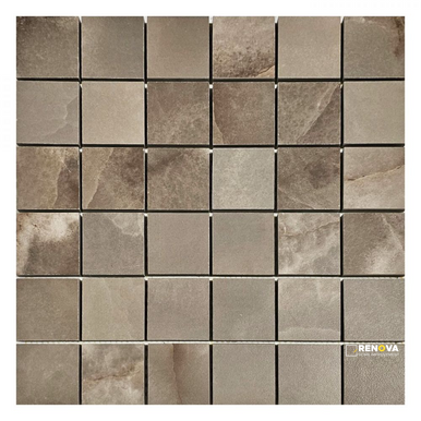 REVES CHOCO MATTE MOSAIC 12" X 12"