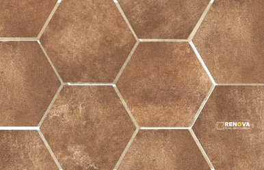 TERRE ETRUSCHE HEXAGON 8-1/2"