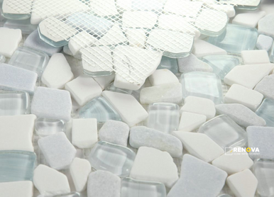 PEBBLE SKY MOSAIC 12" X 12" - 3