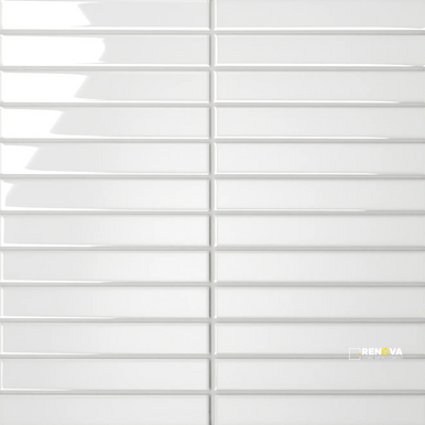 LE CAFE GLOSS STRAIGHT STACK MOSAIC 1" X 6" - 2