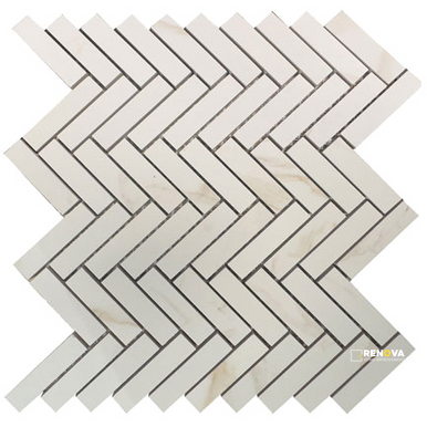 MOTIF NATURAL HERRINGBONE MOSAIC