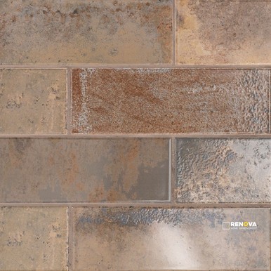 MARZA RUST 4X12 GLOSSY ( 11.22 SF PER BOX ) - 6