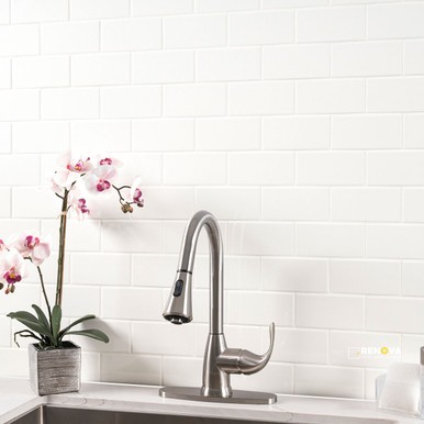 METRO WHITE 3X6 GLOSSY  ( 17 SF PER BOX ) - 2